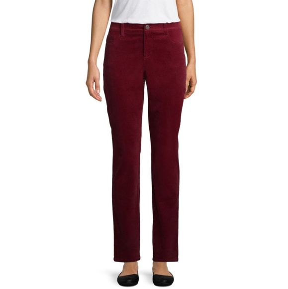 St. John's Bay Pants - NWT slender straight fit corduroy